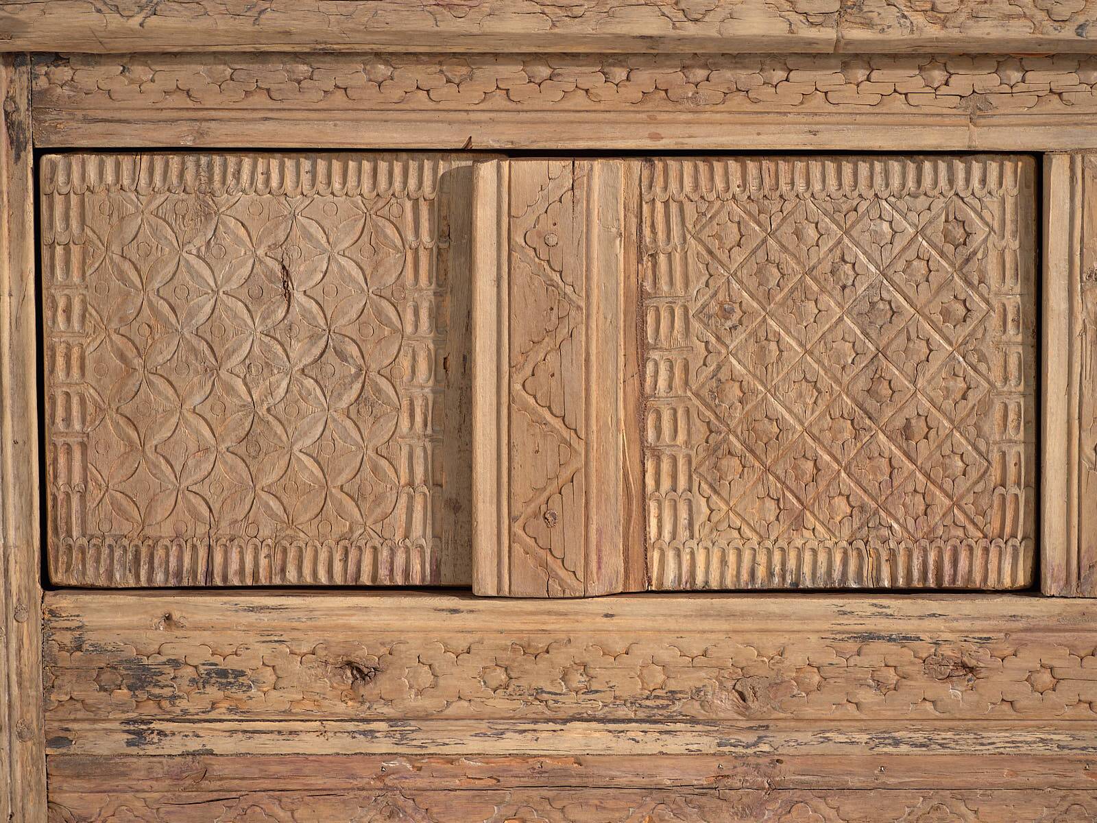 Antique carved TV cabinet (c.1850) #60