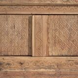 Antique carved TV cabinet (c.1850) #60