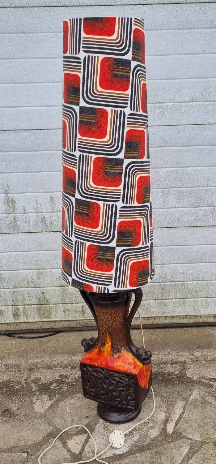 Seventies floor lamp 150cm high