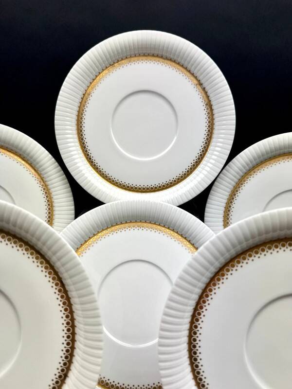 Rosenthal Tapio Wirkkala 6 assiettes à thé Century Studio-Linie