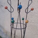 Coat rack model floor key 1950