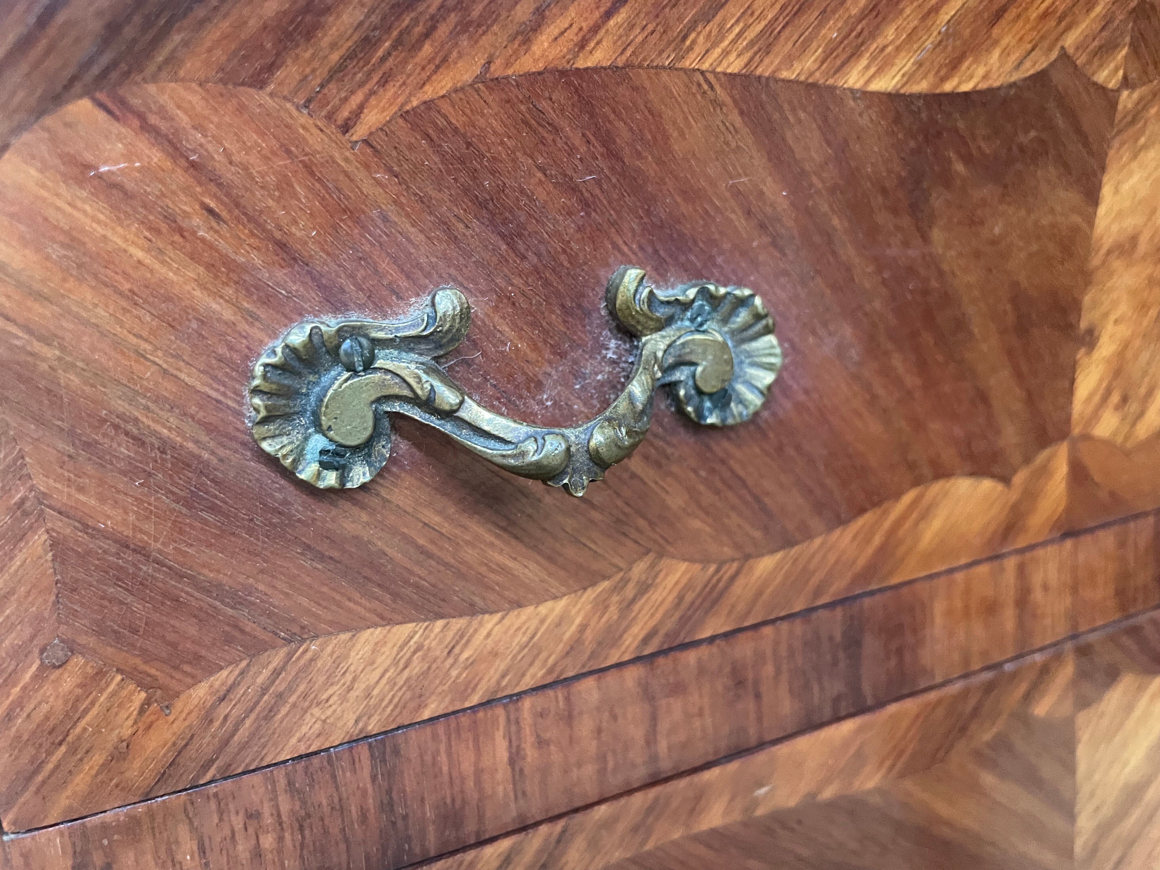 Pair of Louis XV style bedside tables