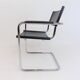 Matteo grassi mg5 set of 2 leather cantilever chairs