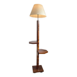 De Coene Art Deco floor lamp in marquetry