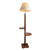 De Coene Art Deco floor lamp in marquetry