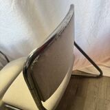 Paire de fauteuils tubulaires 70s