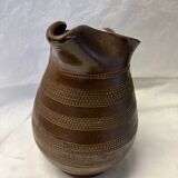Stoneware pitcher