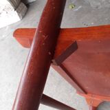 Scandinavian wooden armchair