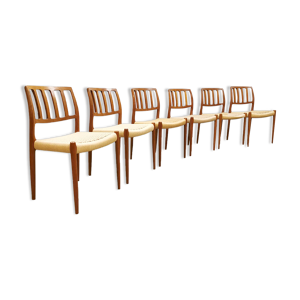 Chaises de salle à manger en teck