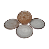 The Roger jacques Puisaye stoneware cups