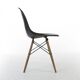 Chaise d'appoint noire Eames DSW originale vintage Herman Miller