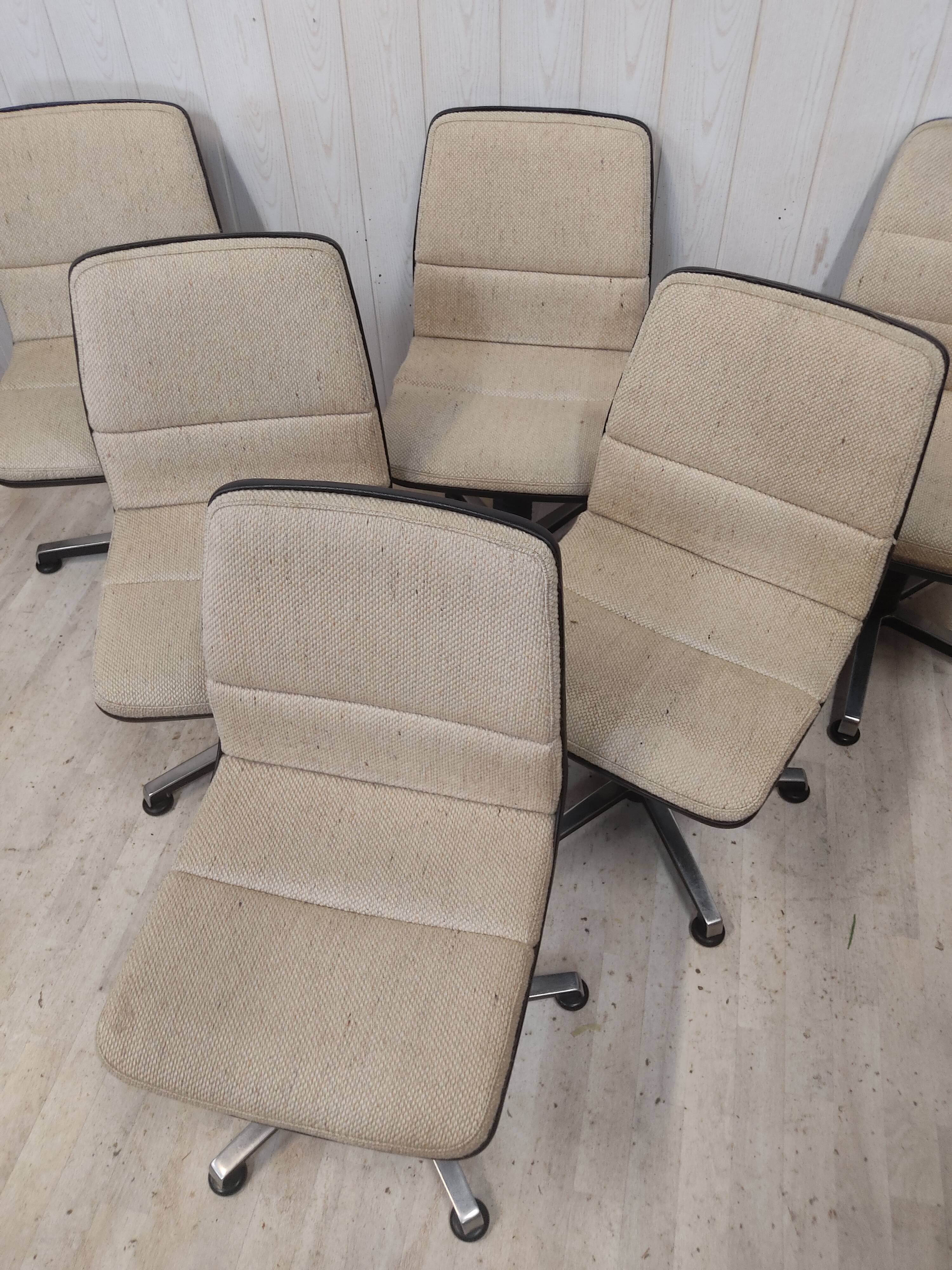 Chaise de bureau pivotante vintage