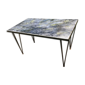 Table basse Raymond Glemeau années 50