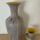 Duo of vintage Scheurich Keramik vases