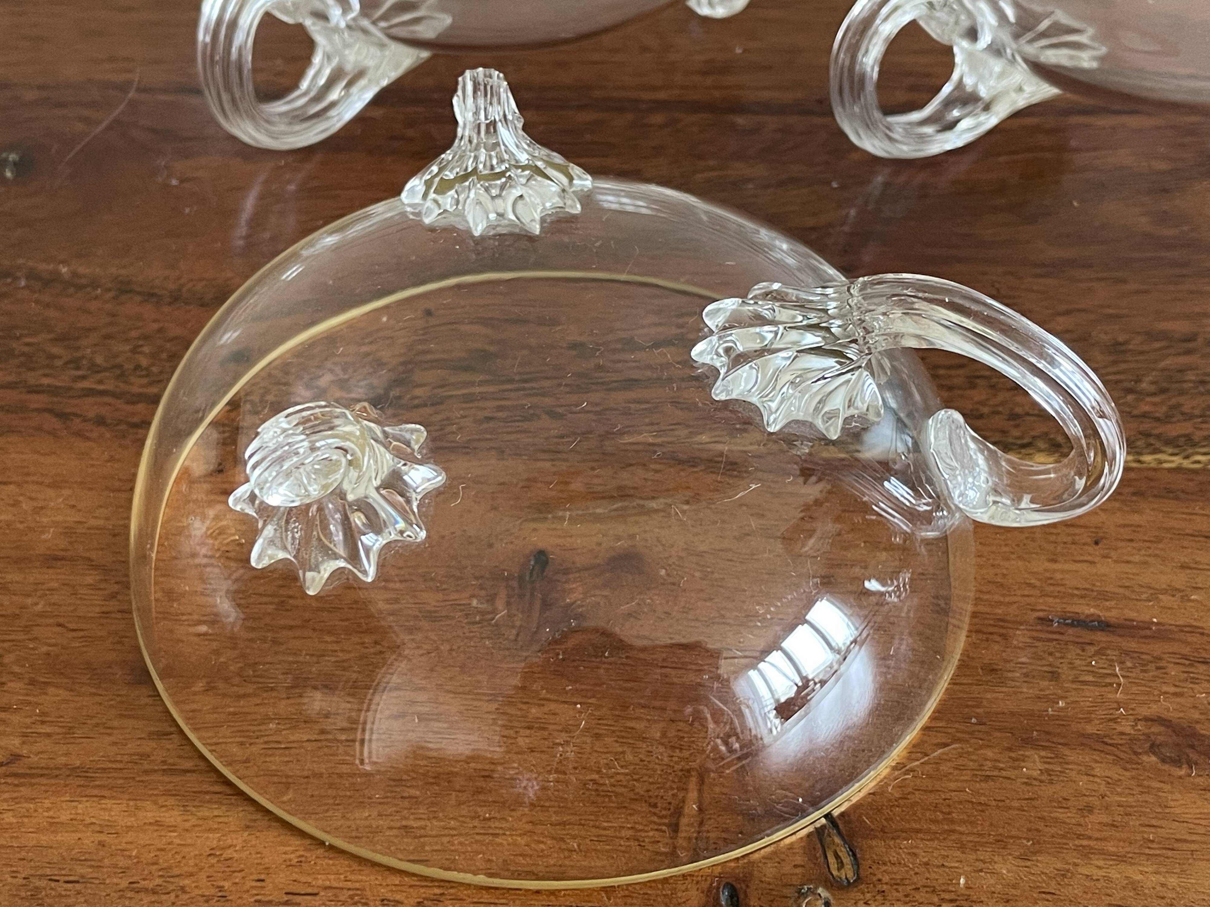 Old crystal punch service