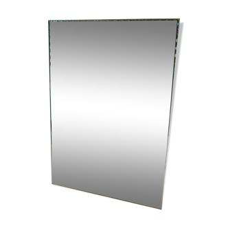 Large rectangular beveled mirror 120x80 cm