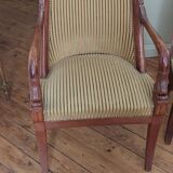 Pair of armchairs style Empire period 19th century