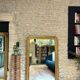 Antique Louis-Philippe mirror 151.5cm/104.5cm gilded with gold leaf