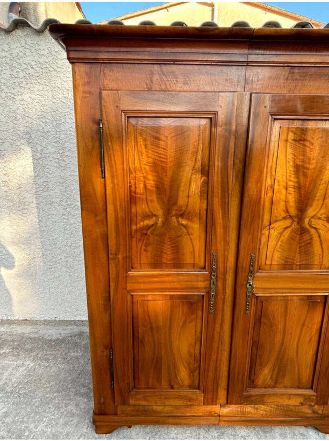 Louis Philippe walnut wardrobe