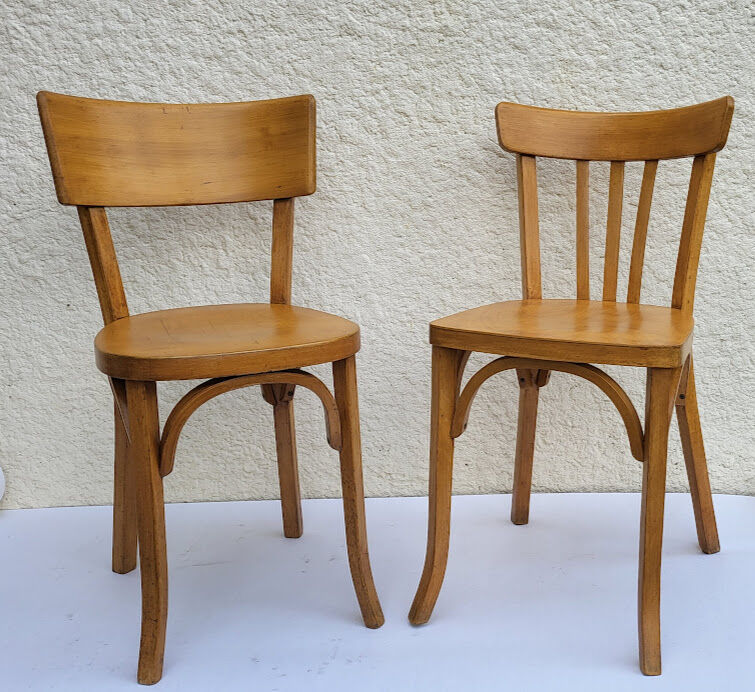 Set of 2 bistro chairs