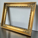 Cadre de style empire dimensions bois doré 26 cm x 21,5 cm