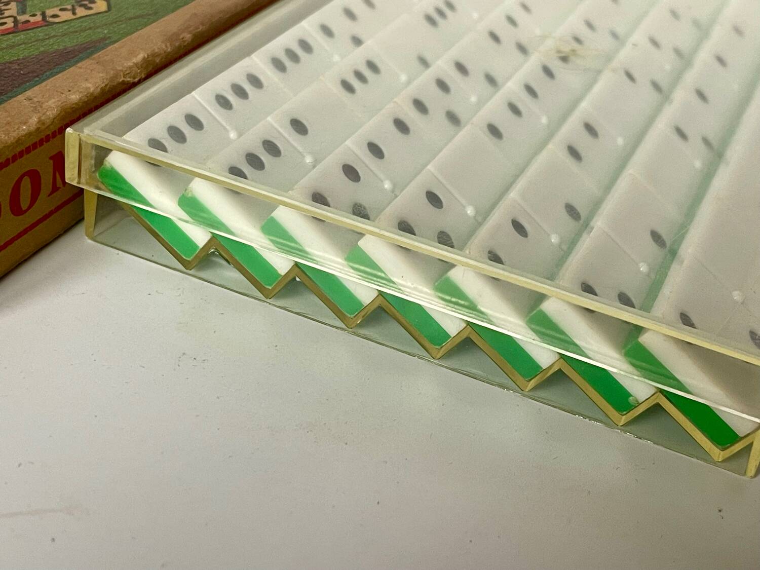 Vintage domino game
