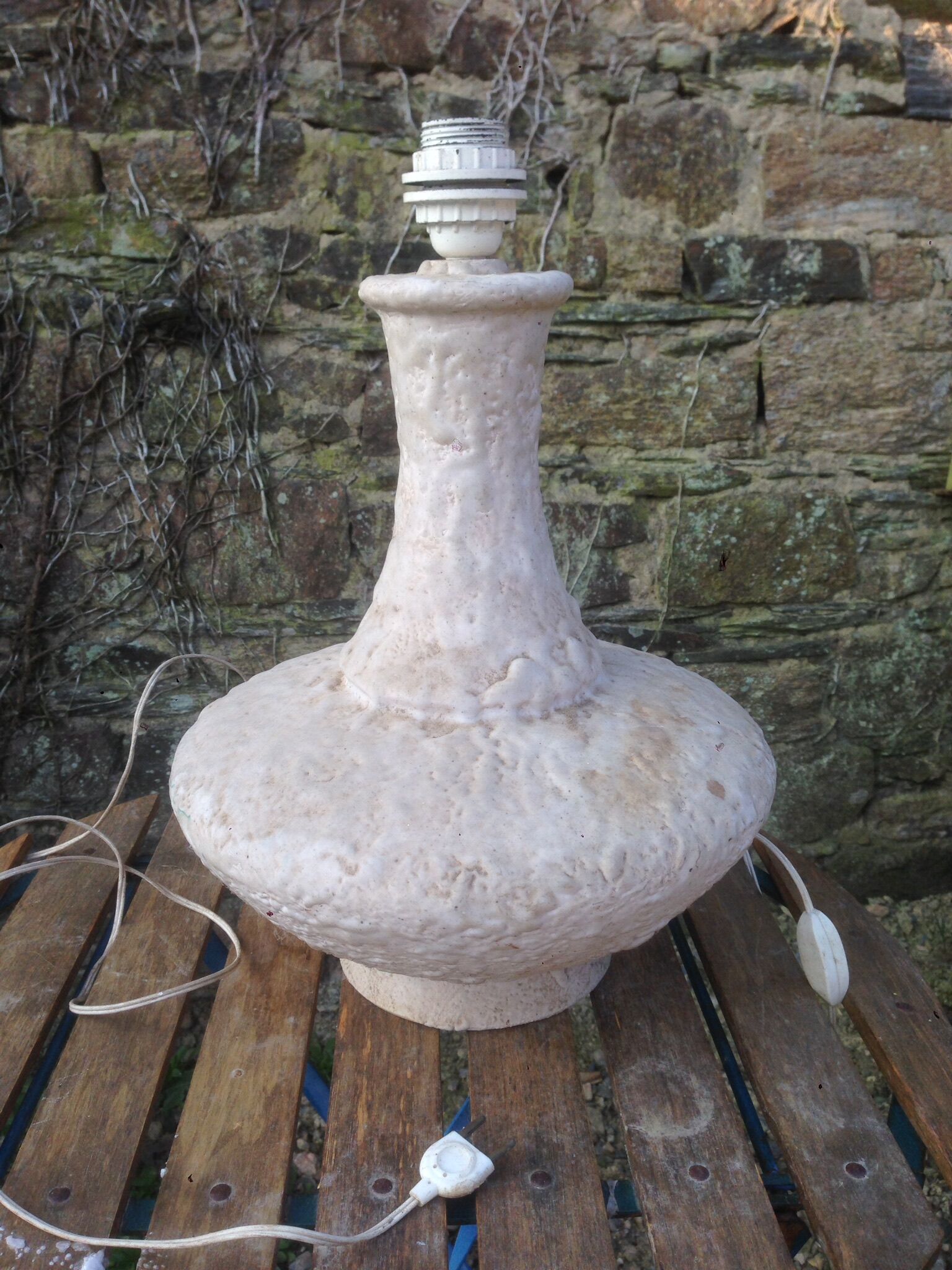 Vintage ceramic lamp