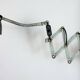 Green Industrial Scissor Wall Lamp from Elektroinstala, 1960s
