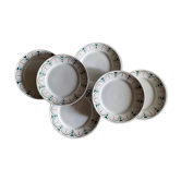 K&G Luneville "Succao" dessert plates