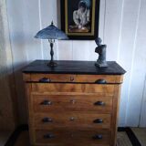 Commode secrétaire Louis Philippe