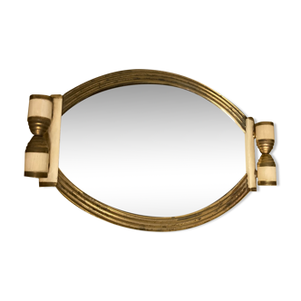 Art deco mirror tray