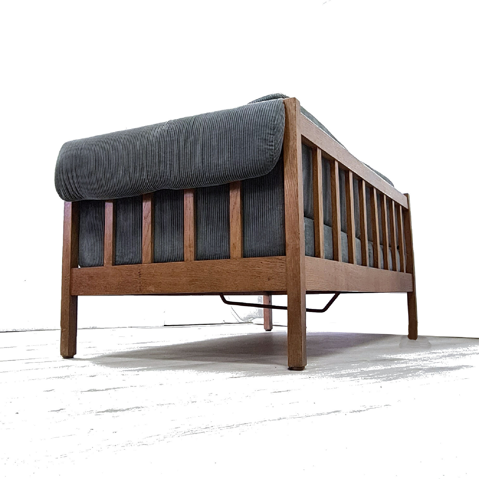 Danish modern oak sofa, Denmark 1960s
