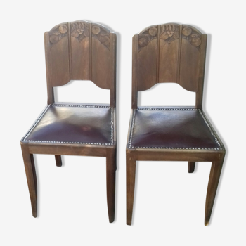 Art deco chairs