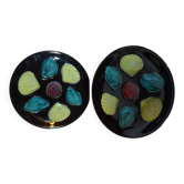 Pair of shell plates