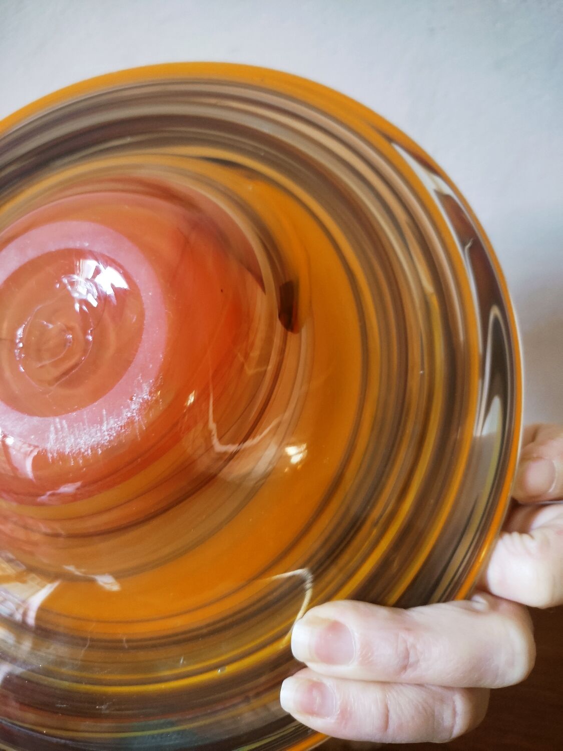 Decorative Murano glass cup