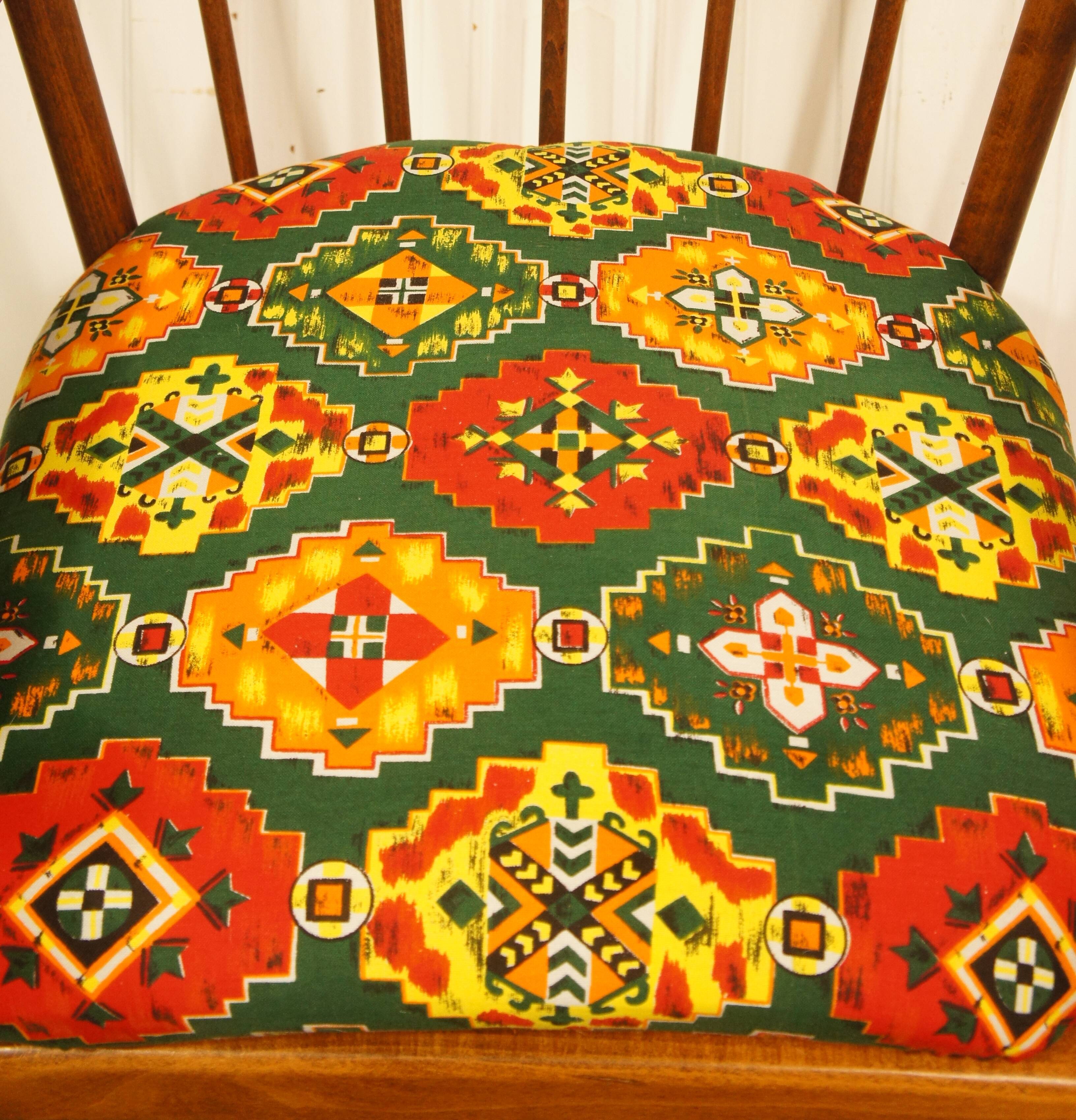 Set of 2 Baumann Fan Armchairs 1960