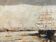Oil on canvas "bateaux au port" signed e. guilleux