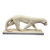 Saint Radegonde Panther in ceramic Art Deco France 1935