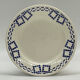 Set of 6 plates earthenware "P.B. Rochechouart -Limoges- Model Anna"