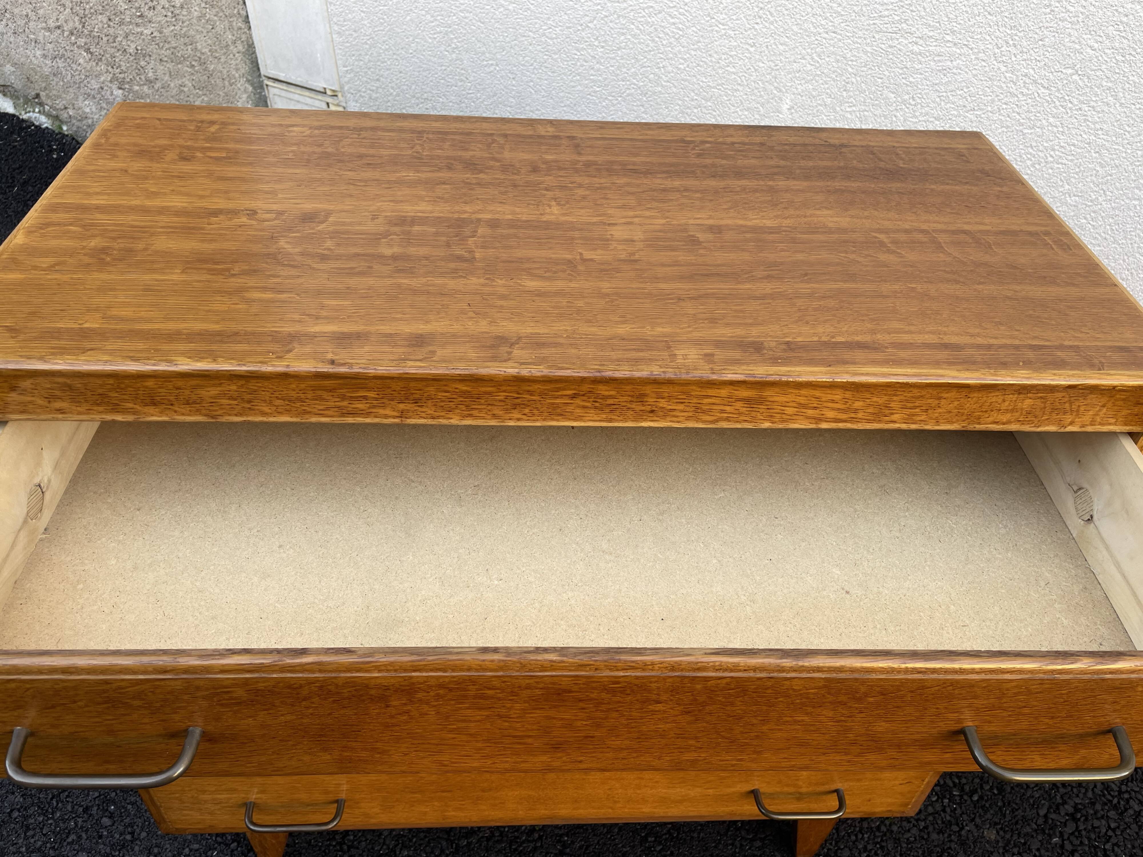 Commode vintage pieds compas
