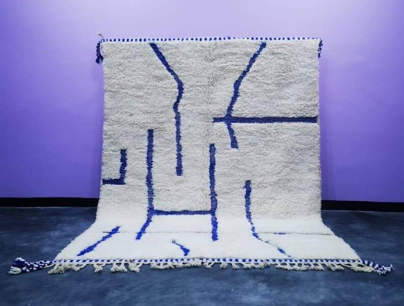 Authentic traditional Moroccan Atlas rug size 200x300 cm