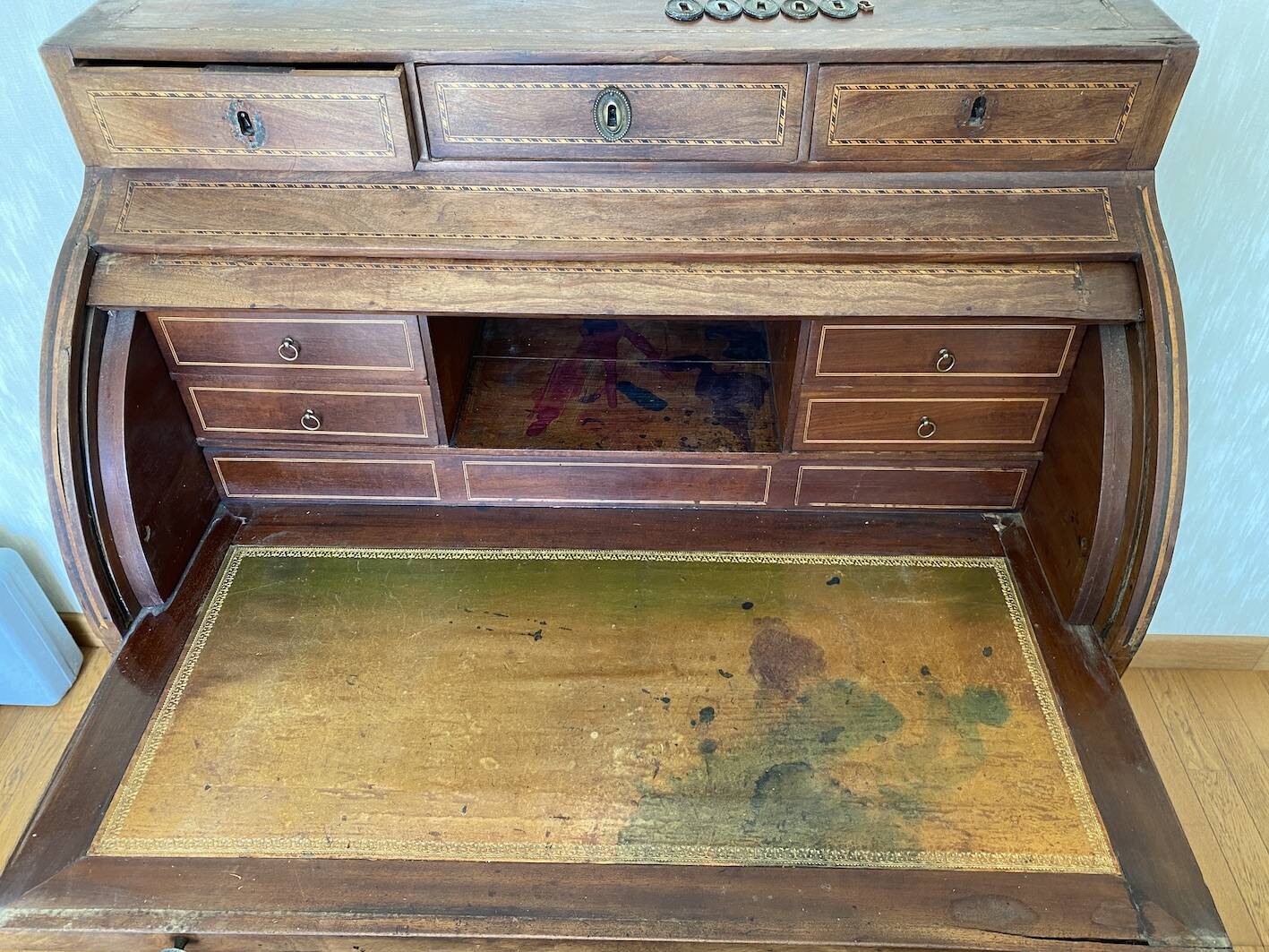 Bureau Cylindre Style Louis XVI