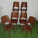 6 chairs Baumann model Mondor