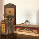 Old flacon with louis-toussaint piver Pompeia box 1907 empty year