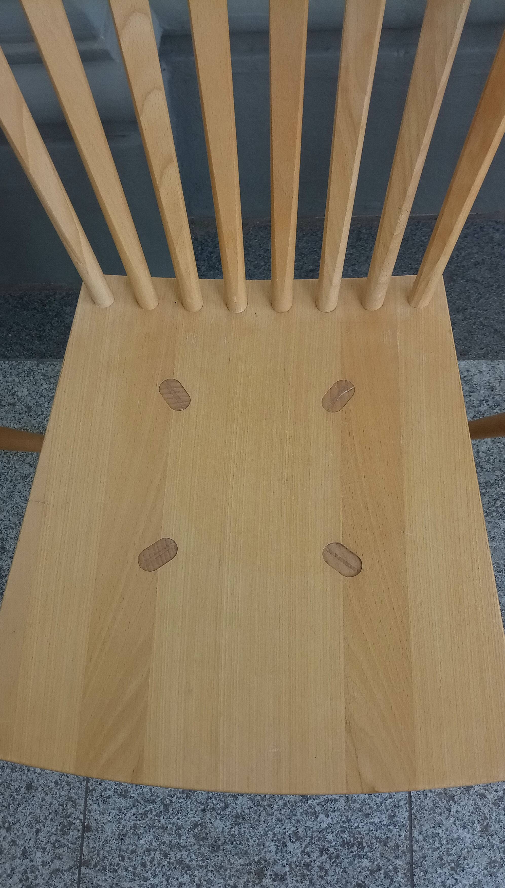 Set of 6 Mikkado - chairs by Foersom & Hiort-Lorenzen, denmark 1999