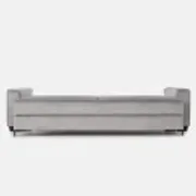 Sofa REJKIAVIK silver velour, Scandinavian design