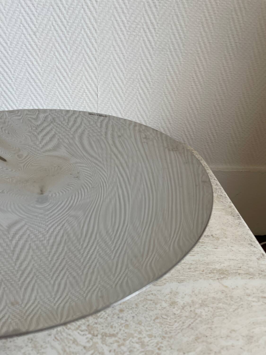 Centre de table minimaliste 1990 Nino Cerruti