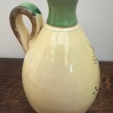 Pichet Poterie Grain De Sel - Poterie de Provence France - Décor Olive