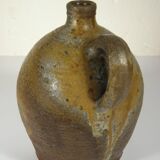 Bonbonne, old jug in enameled stoneware