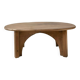 Renovated solid wood designer coffee table